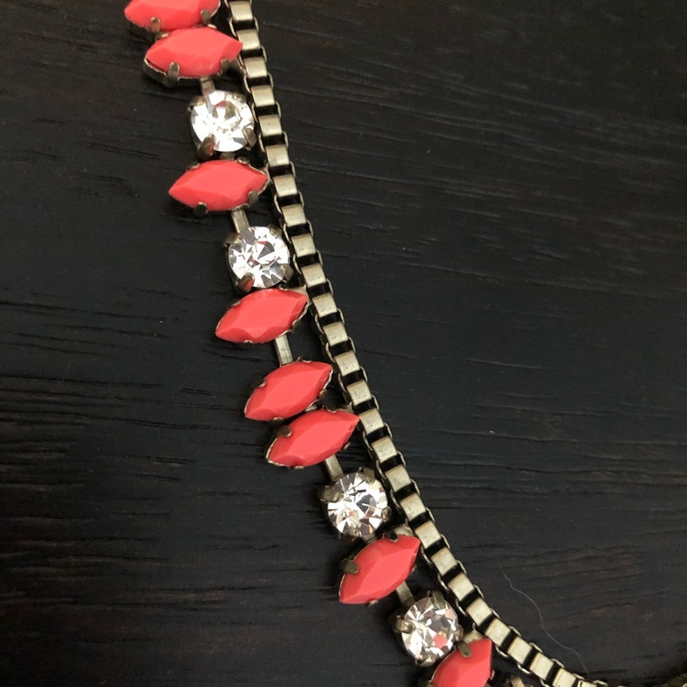 JCrew Coral Necklace